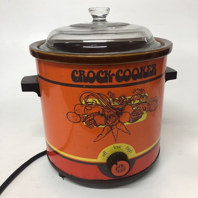 COOKWARE, Crock Pot - Orange